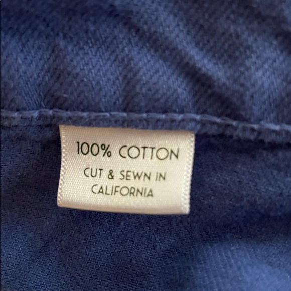 GRAVEL & GOLD Placer High Rise Straight Leg Pants in Labourer Blue Size 32 | 14 - Picture 16 of 16